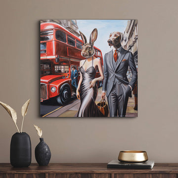 London Here We Come (Original Painting)