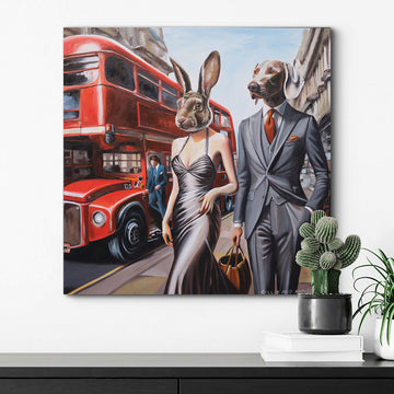 London Here We Come (Original Painting)