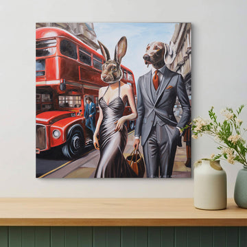 London Here We Come (Original Painting)