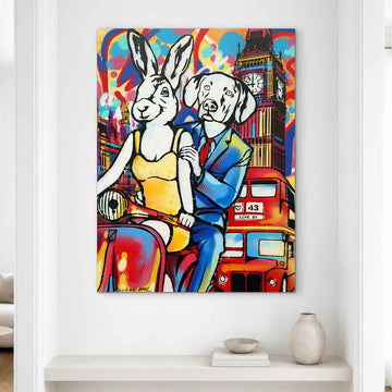 London Here We Come (Original Painting)