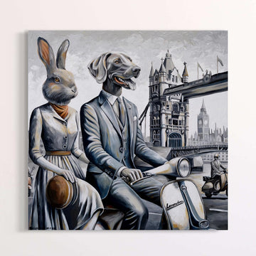 London Lovers Forever (Original Painting)