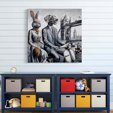 London Lovers Forever (Original Painting)