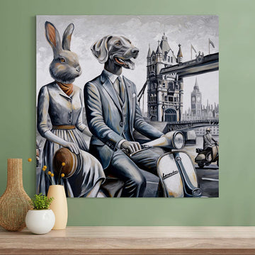 London Lovers Forever (Original Painting)