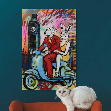 London Lovers (Original Painting)