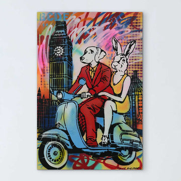 London Lovers (Original Painting)