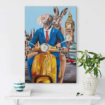 London Was Always Calling (Original Painting)