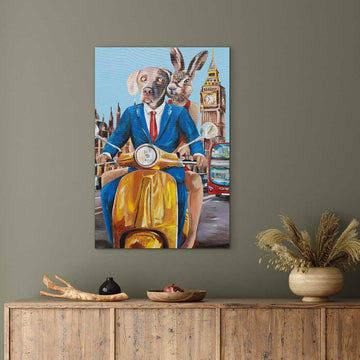 London Was Always Calling (Original Painting)