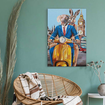 London Was Always Calling (Original Painting)