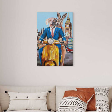 London Was Always Calling (Original Painting)