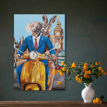 London Was Always Calling (Original Painting)