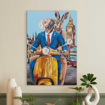 London Was Always Calling (Original Painting)