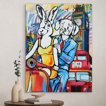 London Was Always Joyful (Original Painting)