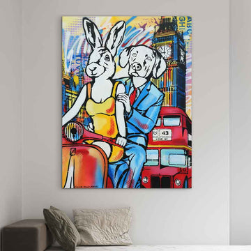 London Was Always Joyful (Original Painting)