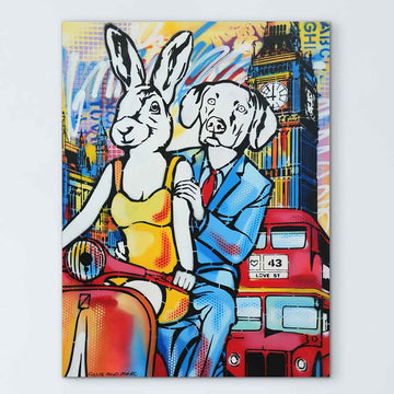 London Was Always Joyful (Original Painting)