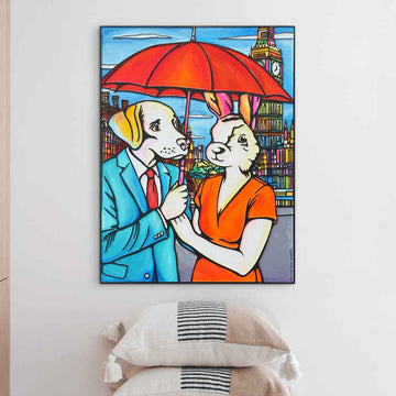 London Was a Place They Would Love (Original Painting)