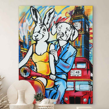 London Was in Their Hearts (Original Painting)