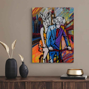 London in Bloom (Original Painting)