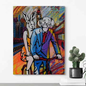 London in Bloom (Original Painting)