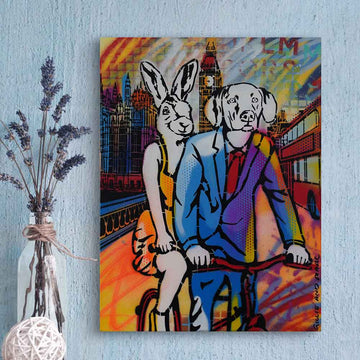 London in Bloom (Original Painting)