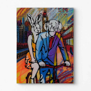 London in Bloom (Original Painting)