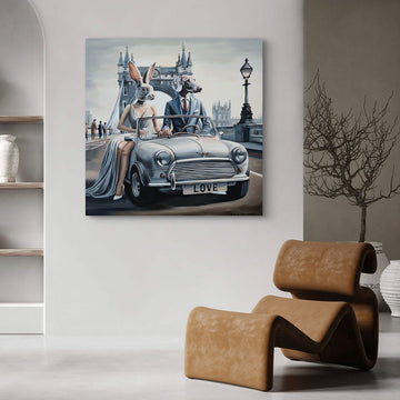 London Lovers Forever (Original Painting)