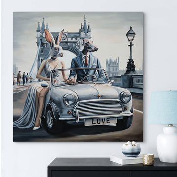 London Lovers Forever (Original Painting)