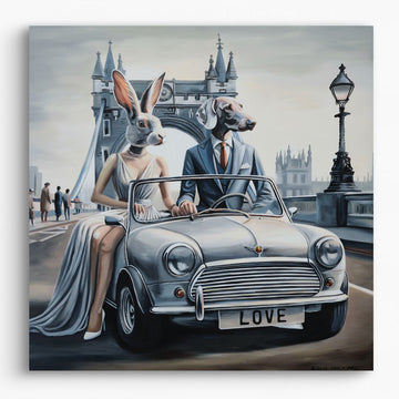 London Lovers Forever (Original Painting)