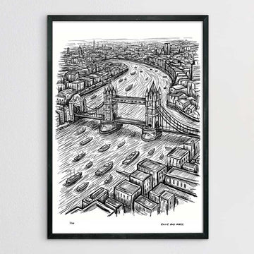London, My City (Giclee Canvas Print)