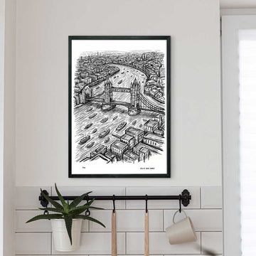 London, My City (Giclee Canvas Print)