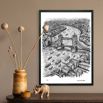 London, My City (Giclee Canvas Print)