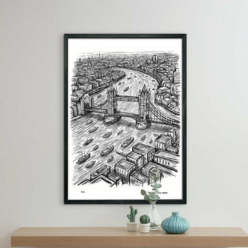 London, My City (Giclee Canvas Print)