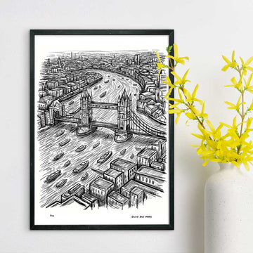 London, My City (Giclee Canvas Print)