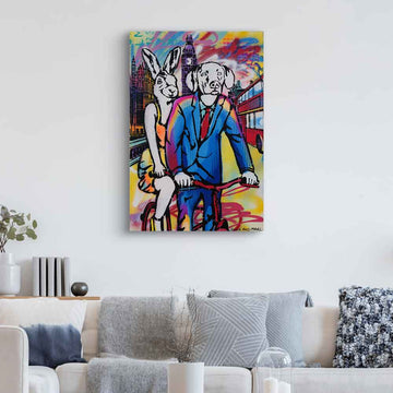 London’s Timeless Charm (Original Painting)