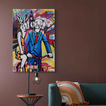 London’s Timeless Charm (Original Painting)