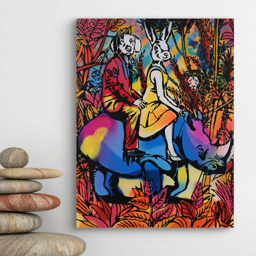 Lost in the Jungle (Original Painting)