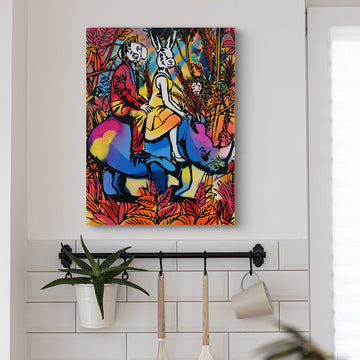 Lost in the Jungle (Original Painting)