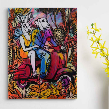 Lost in the Jungle (Original Painting)