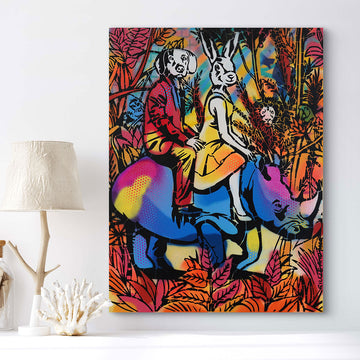 Lost in the Jungle (Original Painting)