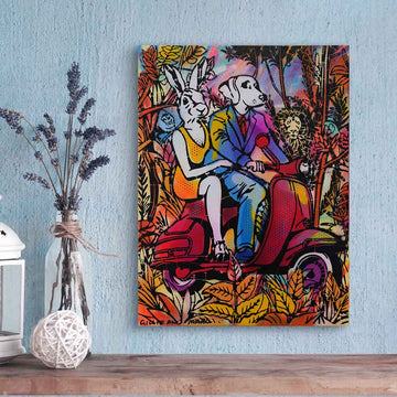 Lost in the Jungle (Original Painting)