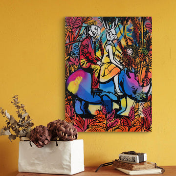 Lost in the Jungle (Original Painting)