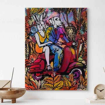 Lost in the Jungle (Original Painting)