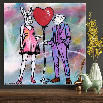 Love Balloon (Original Painting)