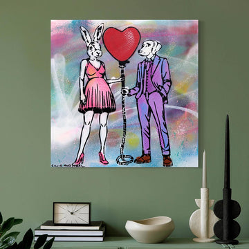 Love Balloon (Original Painting)