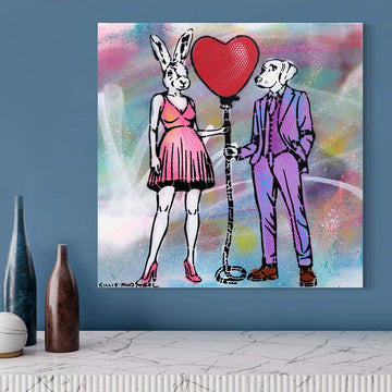 Love Balloon (Original Painting)