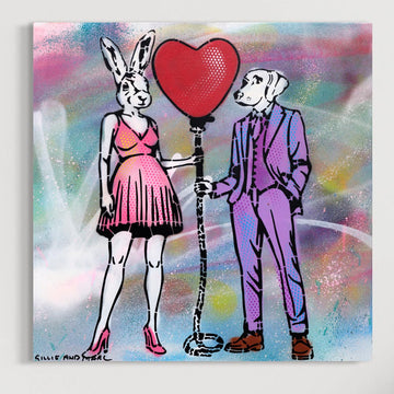 Love Balloon (Original Painting)