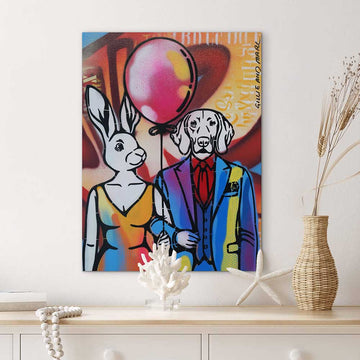 Love Balloons (Original Painting)