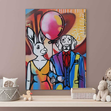 Love Balloons (Original Painting)