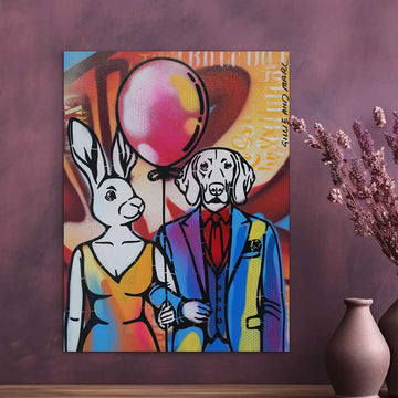 Love Balloons (Original Painting)