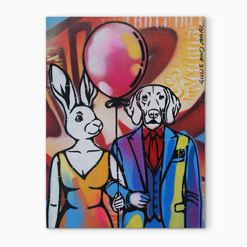 Love Balloons (Original Painting)