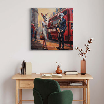 Love Bus Stop (Original Painting)